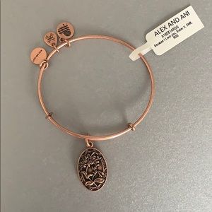 NEW Alex and Ani Rose Gold Sister Charm Bracelet